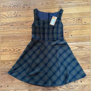 NWT Princess Highway Pinafore Dress Schoolgirl Flannel dress